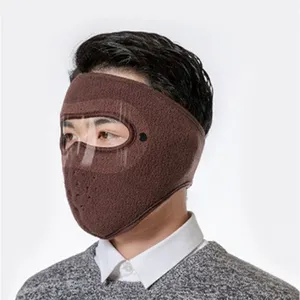 Máscara Transpirable para Pesca al Aire Libre LUSHAZER, 44g, Máscara Invernal a Prueba de Viento con Gafas HD Antivaho, Forro Polar de Alta Calidad - Product Image 6