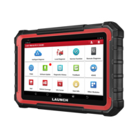 LAUNCH X431 PRO ELITE Herramienta de Diagnóstico Bidireccional de 8 Pulgadas, Escáner OBD2, Prueba Activa CANFD/DOIP, 32 Funciones de Reinicio