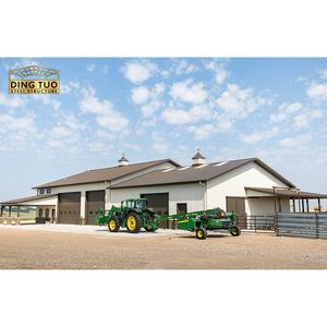 China produceert stalen constructie schuurpakketten, boerenschuren, magazijnen, werkplaatsen, kippenhokken, goedkope prefab lichtstalen gebouwen - Product Image 1