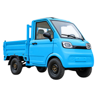 Mini camion benne électrique SYD 4x4, batterie lithium 3500W, 2 places, véhicule à énergie nouvelle, homologation CEE COC 2026