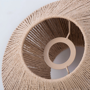 <span class=keywords><strong>Paralume</strong></span> <span class=keywords><strong>in</strong></span> <span class=keywords><strong>Corda</strong></span> di Carta all'Ingrosso, Lampada a Sospensione Boho, Lampada da Soffitto <span class=keywords><strong>in</strong></span> Vimini Intrecciato a Mano, Decorazione per Interni - Product Image 3