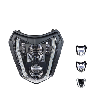 Carénage Complet Avec Phare LED 36W Pour Supermotard, Cross, Enduro, Moto Tout-terrain