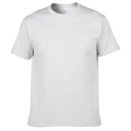 T-shirt pour débardeur, personnalisé, bon marché, promotion, blanc, 120 gsm, 100% coton