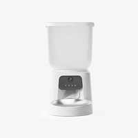 Distributeur automatique de nourriture pour chien intelligent, étanche, avec minuterie, contrôle personnalisé des portions, en plastique durable sans BPA, pour propriétaires occupés et usage quotidien en appartement