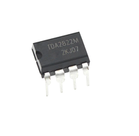 Circuitos Integrados TDA2822M, Amplificadores Lineales de Audio, Chip IC TDA2822 de 8 DIP, IC Original TDA2822, TDA2822M