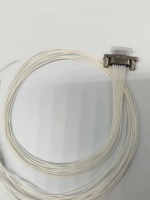 Conector Rectangular Mini de 15 Pines Serie J30J-15TJL, Arnés de Cables de Acero Inoxidable y Cobre, Conector Macho Chapado en Oro, Energía Aeroespacial 230V 3A