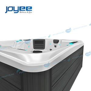 JOYEE moderna all'aperto vasca idromassaggio economica ammollo Spa per 3 persone fabbrica <span class=keywords><strong>vendita</strong></span> diretta acqua terapia <span class=keywords><strong>jacuzzi</strong></span> ispirato vasca idromassaggio - Product Image 5