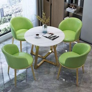 Modern <b>Dining</b> <b>Table</b> Sets 4 Chairs <b>Dining</b> <b>Table</b> <b>Wooden</b> Restaurant Cafe Chatting <b>Table</b> - Product Image 5