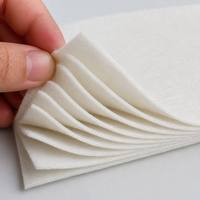 Feutre de découpe, largeur max. 2,5 m, largeur de coupe min. 15 cm, fibre 6D 7D, pour niveleur de tension et machine de nivellement