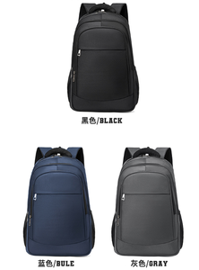 Mochila Personalizada con Logotipo, para Viajes, Resistente al Agua, con Cierre, Elegante, Negra, para Estudiantes, para Portátil - Product Image 6