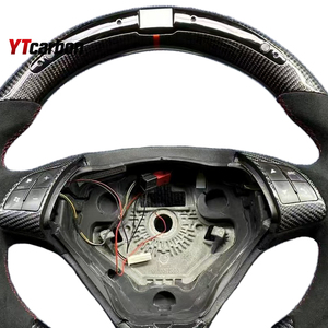 Volant de course personnalisé en fibre de carbone véritable YTcarbon pour Abarth <span class=keywords><strong>Punto</strong></span> 199 <span class=keywords><strong>Evo</strong></span> Bravo Linea Qubo, accessoires intérieurs de voiture - Product Image 6