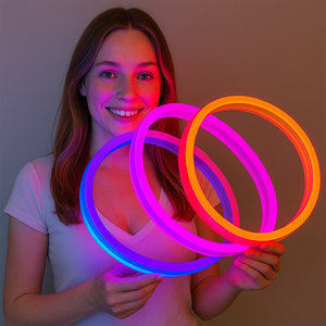 Tira de Luz de Neón Flexible LED <span class=keywords><strong>RGBIC</strong></span> de 16 Millones de Colores con Control Inteligente por APP, 5M 5V, Kit Completo para Decoración de Habitaciones y Letreros de Neón - Product Image 2