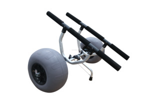 Chariot de plage <span class=keywords><strong>gonflable</strong></span> Viking Air pour kayak avec roues à ballons - Product Image 5