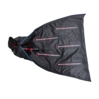 Masseur de compression des jambes avec thérapie par lumière rouge, 5 chambres à air, bottes de récupération complètes pour les athlètes, les coureurs et les employés de bureau