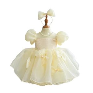 Ely American Chiffon Vestido Corto de Verano para Niñas 2 Tamaños Algodón Princesa OEM ODM Precio Competitivo Vietnam Hecho por 12 Años - Product Image 4