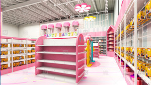 Desain Interior Toko Mainan Ulang Tahun Khusus, Showroom, Balon, Toko Hadiah, Furnitur, Kostum Karnaval, Dekorasi Toko Pesta - Product Image 3