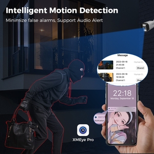 4CH 8CH 5MP 8MP PoE CCTV Hệ thống Camera Kit với nhận dạng khuôn mặt NVR Set Đối với trang chủ - Product Image 5