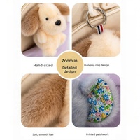 Porte-clés en peluche mignon en forme d'éléphant, panda, renard, vache, lapin, chien, cochon – Vente en gros, fabricant personnalisé, cadeaux pour enfants