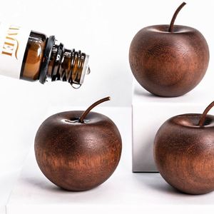 Diffuseur d'arômes en bois naturel sans flamme, personnalisé avec logo imprimé, pour huiles essentielles - Product Image 2