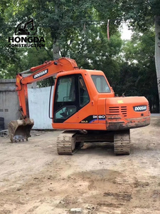 Mini-pelle Doosan DH80 d'occasion de haute qualité à prix bon marché Pelle sur chenilles DH70 DH75 DH80 d'occasion en vente - Product Image 2