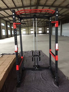 Fitness Bodybuilding Power Cage Rack mit Riemens cheibe für Fitness bänke und-gestelle - Product Image 2