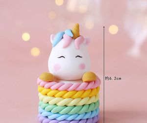 Décoration de gâteau <span class=keywords><strong>arc</strong></span>-<span class=keywords><strong>en</strong></span>-<span class=keywords><strong>ciel</strong></span> et licorne, <span class=keywords><strong>en</strong></span> stock, desserts à faire soi-même, décoration de table, pâtisserie - Product Image 6