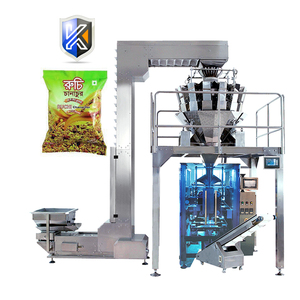 Secado automático vegetal picada espinacas lechuga sachet máquina de embalaje con relleno de nitrógeno - Product Image 1