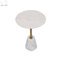 Mobilier contemporain de luxe, sphère ronde, naturel, blanc, gris, marbre, métal, acier inoxydable, coin latéral, table à thé, café