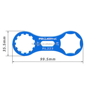 Outil de réparation de fourche avant de vélo en aluminium pour SR Suntour XCR/XCT/XCM/RST Vélo de montagne Fourche avant Clé à embout Outils de démontage - Product Image 5