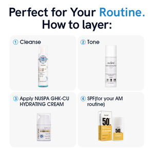 Crème hydratante pour le visage NUSPA Private Label GHK-CU, testée pour les allergies, réduit les rides, lotion <span class=keywords><strong>anti</strong></span>-âge pour le visage - Product Image 5