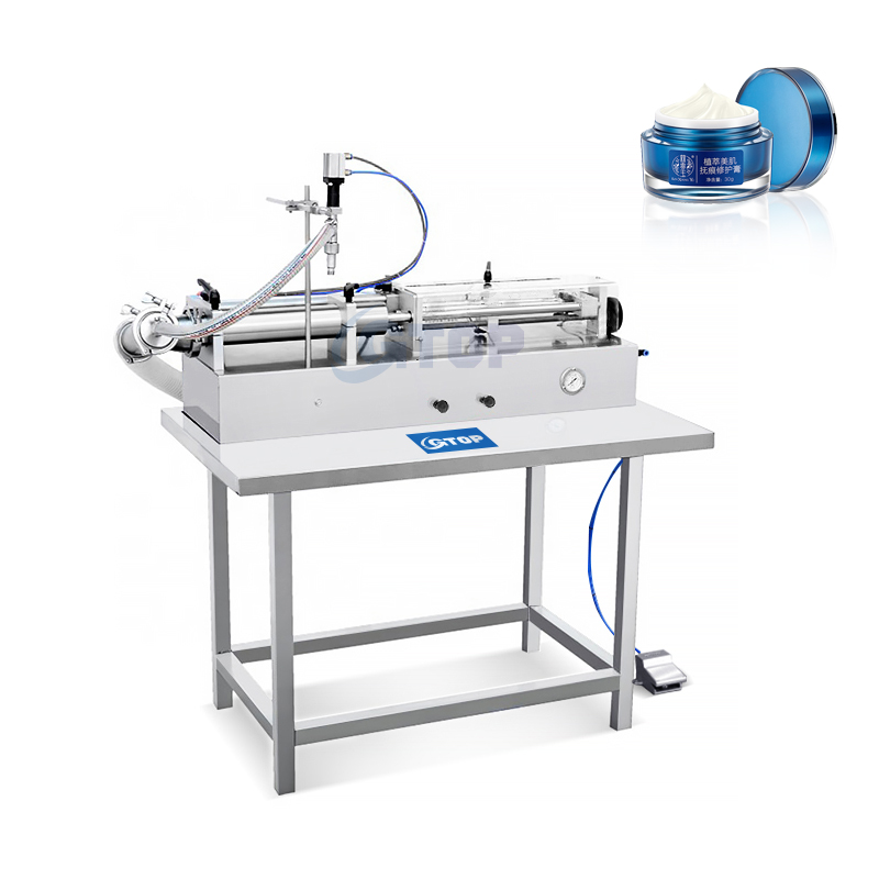 Semi Automatic Filling Machine 500ml 50 Ml Cigarette Cup E Liquid Can Chocolate Spread filling machine