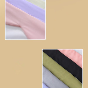 Masque <span class=keywords><strong>de</strong></span> sommeil Cool Feeling avec logo personnalisé, masque <span class=keywords><strong>de</strong></span> sommeil en soie glacée avec bandeau, masques <span class=keywords><strong>de</strong></span> sommeil Velcro réglables pour femmes et hommes - Product Image 4