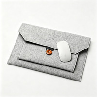 Funda Ecológica de Fieltro para Portátil, Maletín Delgado de 11.6-15.4 Pulgadas, Bolsa de Mensajero para Computadora, Funda para MacBook