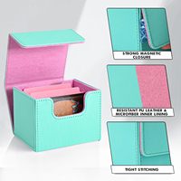 Boîte de rangement personnalisée Gamegenic pour deck de Commander, capacité de 100+ cartes Pokémon Charizard Anime TCG Yugioh Sport Trading Card