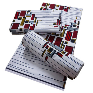 Tissu africain Ankara en coton ciré respirant, véritable imprimé, motifs africains cirés – Grande Vente - Product Image 1