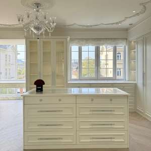 Muebles de Hogar Modernos y Lujosos Personalizados de Fábrica, Armarios Modulares, Almacenamiento para Sala de Estar, Juego Completo de Madera Sólida, Isla de Almacenamiento - Product Image 1