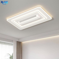 Ventilador de Techo Inteligente Empotrado sin Aspas para Dormitorio de Hotel, con Motor DC, 6 Velocidades, Luz LED y Control Remoto
