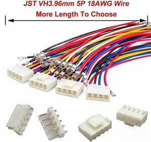 Conectores de acoplamiento aéreo personalizados JST ZH PH EH XH de 1.0, 1.25, 1.5, 2.0, 2.54 mm de paso, de 2/3/4/5/6 pines, con arneses de cables - Product Image 2