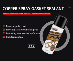 FIBSHIELD 450ML Mastic de <span class=keywords><strong>joint</strong></span> en cuivre en spray résistant aux hautes températures pour la dissipation thermique et la prévention des brûlures, améliore le transfert de chaleur - Product Image 3