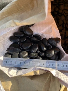 Trắng Pebble đá đá tự nhiên đánh bóng hỗn hợp màu sắc trang trí sông đá sỏi - Product Image 3