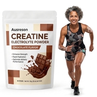 Créatine Monohydrate Pure OEM 200 Mesh en Poudre Protéinée en Gros 5000mg Supplément Sportif Sans Sucre Poudre d'Électrolytes à la Créatine
