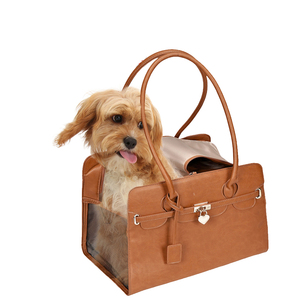 Bán buôn xách tay da thoáng khí Cat Dog <span class=keywords><strong>Carrier</strong></span> Bag - Product Image 1