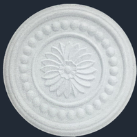 Vente en gros de panneaux de plafond en plâtre avec design 3D moderne, moulures en plâtre, corniche de plafond avec longueur réglable pour la décoration intérieure