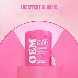 Cápsulas de Probióticos Ovares de Alta Pureza AURA 90 Unidades para Mujeres con DIM, Inositol, Ácido Fólico, Soporte Ovárico, Cápsulas de Vitaminas - Product Image 2