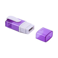 Sceau à clipser 15x6 avec ressort et tampon photosensible 7MM, série de petits sceaux plats, matériau de gros, rectangulaire 13x4mm