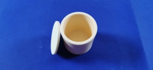 <span class=keywords><strong>Creuset</strong></span> en céramique d'alumine haute pureté 99% avec couvercle, plaques céramiques industrielles, service de découpe personnalisable - Product Image 3