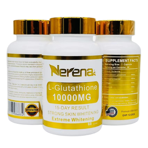 Cápsulas Blanqueadoras de L-Glutatión de Alta Dosis y Alta Calidad OEM, Suplementos Herbales Liposomales con Vitamina C y Colágeno para Adolescentes - Product Image 1