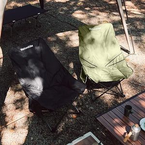 Silla de Camping Acolchada, Silla Plegable Ajustable de 2 Posiciones, Silla de Camping Portátil con Bolsillo Lateral <span class=keywords><strong>y</strong></span> Bolsa de Transporte - Product Image 2