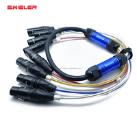 Câble multipaire XLR multicolore 8 canaux, 4/8/16/32 canaux, 20 mètres, câble audio multipaire XLR pour scène