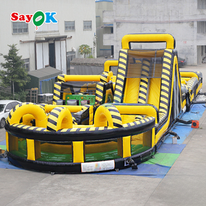 Sayok Gigantische Opblaasbare 5K Hindernisspel Buiten Opblaasbaar Pretpark Opblaasbare Hindernisbaan - Product Image 3
